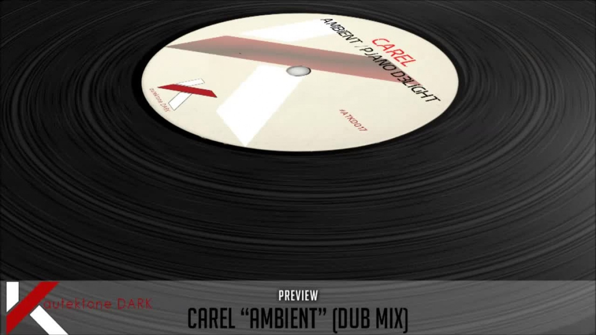 ⁣Carel - Ambient (Dub Mix) - Official Preview (Autektone Dark)