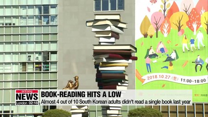 Contemporary issue on reading habits in South Korea