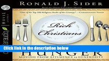 [P.D.F] Rich Christians in an Age of Hunger: Moving from Affluence to Generosity [P.D.F]