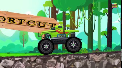 Tv cartoons movies 2019 evil monster truck for kids   kids videos   kids channel
