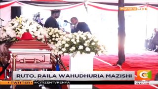 Raila Odinga's speech at musician Joseph Kamaru's funeral