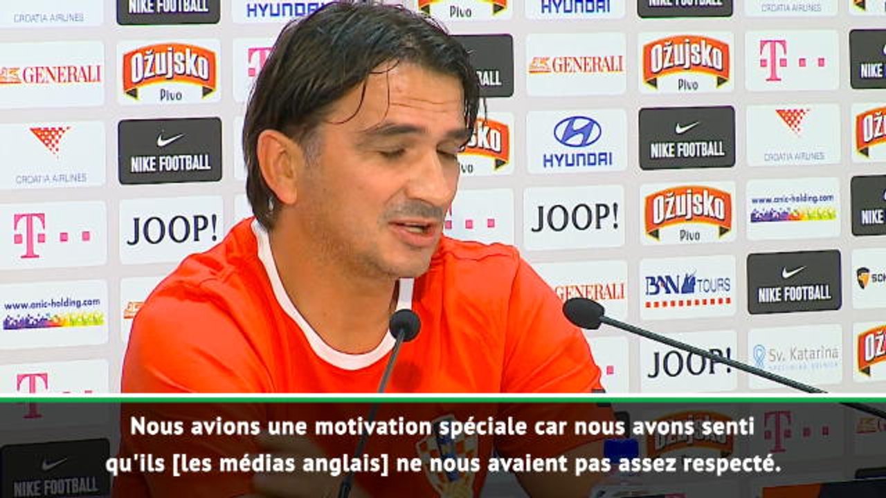 Croatie - Dalic : "L'Angleterre ne nous a pas respecté"