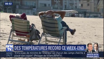 Des températures record pour ce weekend avec 29C° à Bordeaux ou 27C° à Paris