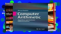 Review  Computer Arithmetic: Algorithms and Hardware Implementations