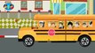 Wheels On The Bus Go Round And Round _ Nursery Rhyme With Lyrics _ Funny Rhymes For Children