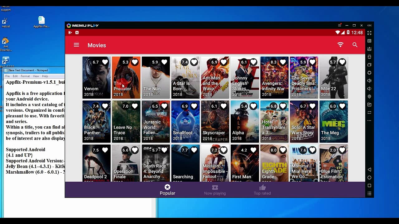 Appflix Premium v1.5.1 build 25 (no shity add only genuine content) 2018