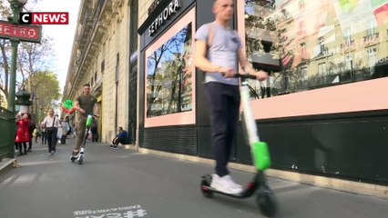 Les accidents de trottinettes en hausse