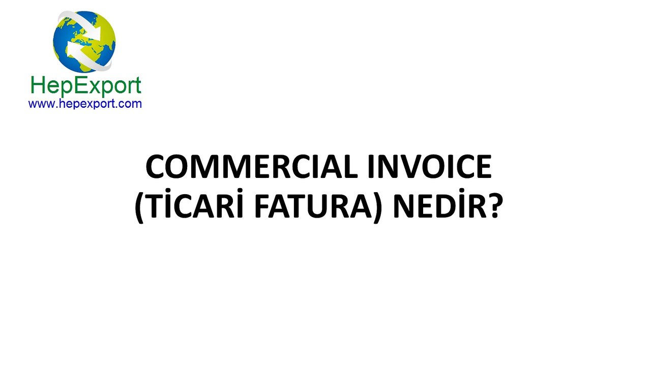 Commercial Invoice