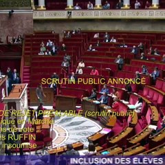 "J'espère que le pays ne vous le pardonnera pas" : la colère de François Ruffin après le rejet d'une loi pour les élèves handicapés