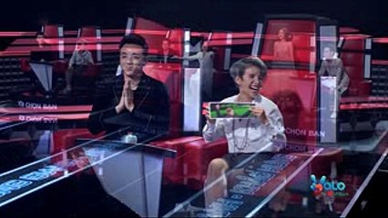 Giọng Hát Việt Nhí 2018  Tập 4  Vũ Cát Tường  Sung Sướng  Khi CHẶN Đội Khắc Hưng