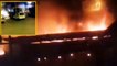 Uttar Pradesh : Major Fire Breaks out in Garage in Kanpur, Watch Video | Oneindia News