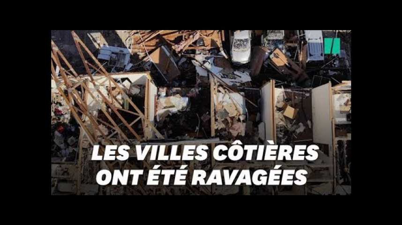 Les images de la désolation en Floride après le passage de l'ouragan Michael