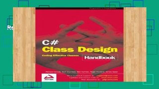 Review  C# Class Design Handbook