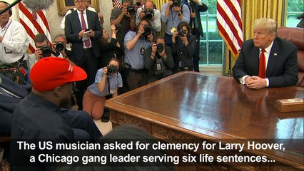 Kanye West loves – and hugs – Trump