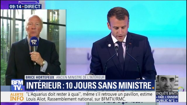 Remaniement: pour Brice Hortefeux (LR) cette intérim a assez duré