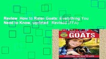 Review  How to Raise Goats: Everything You Need to Know, Updated   Revised (FFA)
