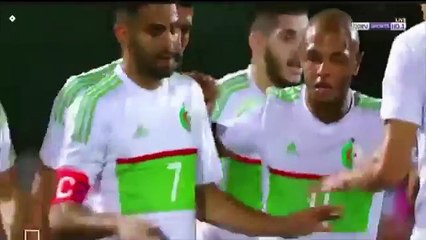 اهداف مبارة الجزائر 2-0 البنين - و جنون حفيظ دراجي - هدف بونجاح العالمي "12-10-2018"