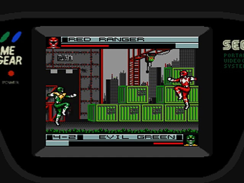 Mighty Morphin Power Rangers (Sega Game Gear)