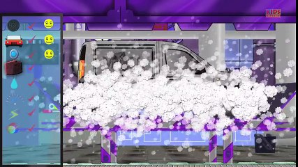 Tv cartoons movies 2019 Mail Truck Repair   Car Garage   Car Service