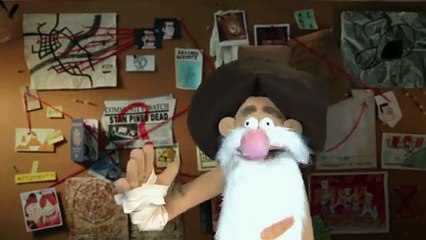 Gravity Falls - Old Man Mcgucket's Conspiracy Corner Medallions