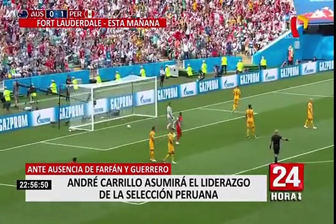 André Carrillo asumirá  el liderazgo de la selección peruana