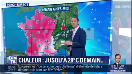 Ressortez les maillots de bains ! Il fera jusqu'à 30°C ce samedi en France 