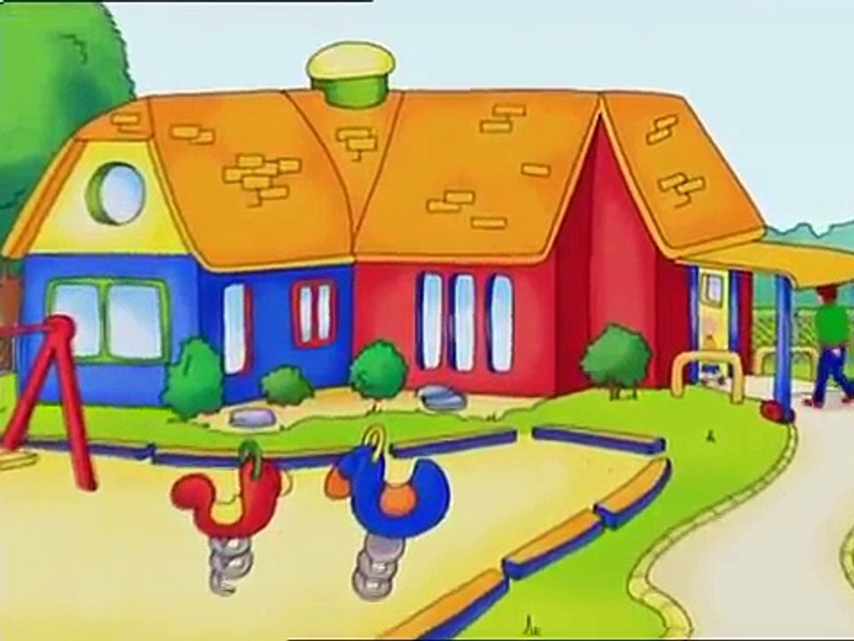 Caillou Folge 151 Caillou leiht sich ein Buch, Friedolin das Skelett, Caillnudel