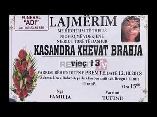 Tiranë, u gjet e vdekur mbëmë me saçme çifteje në trup, familja hap dyert e morit për 13-vjeçaren