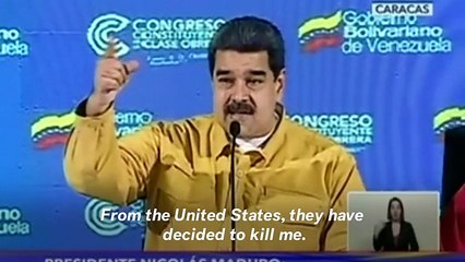 Venezuela's Maduro Says The White House Are Trying To Kill Him