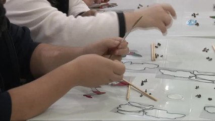 Gaziosmanpaşa'da Engelli Öğrenciler Karagöz Tasviri Yaptı