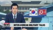 Two Koreas hold working-level talks on Friday to implement military agreement