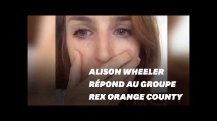 Quotidien: Alison Wheeler répond à Rex Orange County, qui avait boycotté l’émission