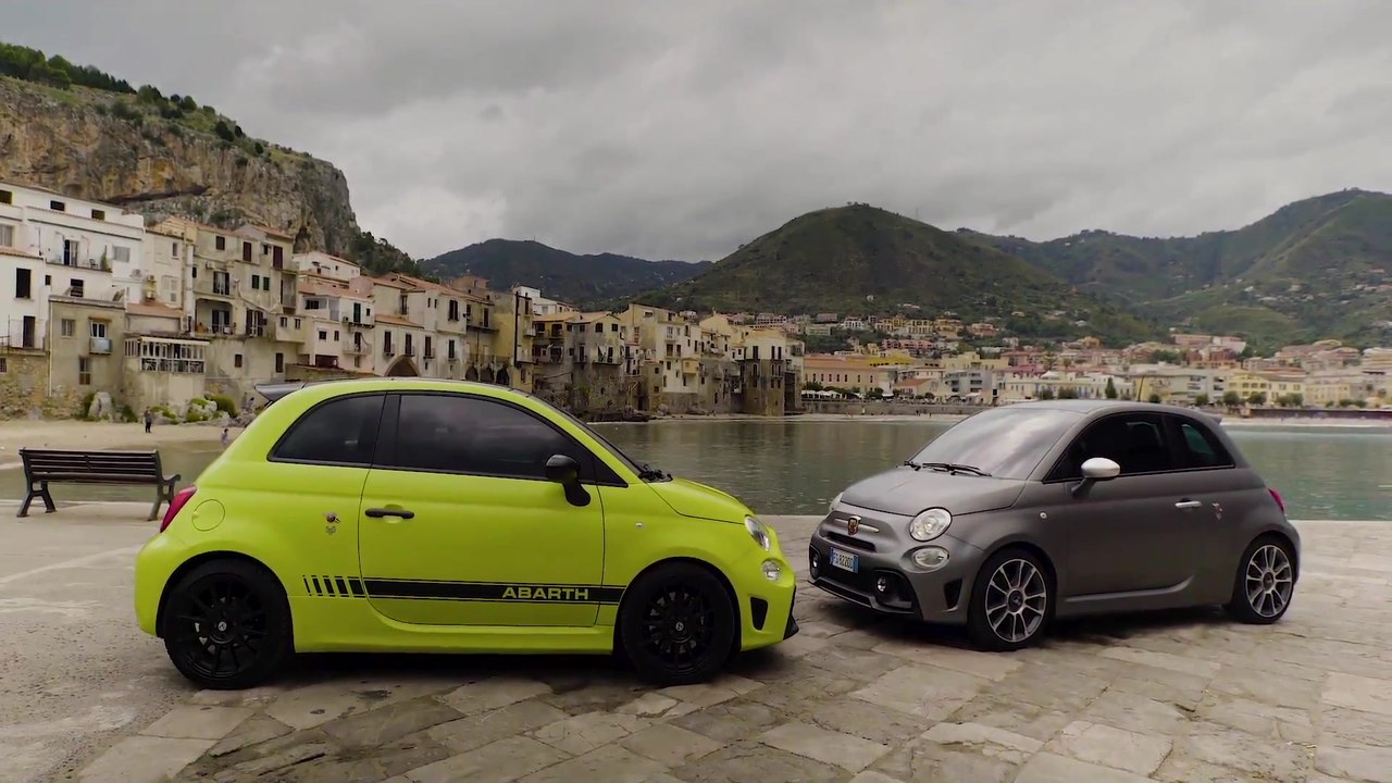 Die neuen Abarth 595 Modelle feiern auf der Targa Florio ihre Premiere