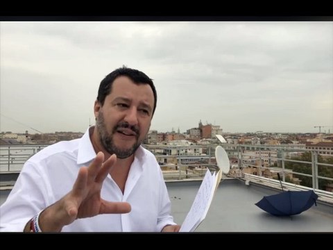 Salvini contro la Mafia e la criminalità organizzata: Zitti accuccia
