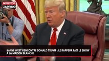 Kanye West rencontre Donald Trump : Le rappeur fait le show à la Maison Blanche (vidéo)