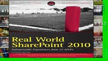 Library  Real World SharePoint 2010: Indispensable Experiences from 22 MVPs (Wrox Programmer to