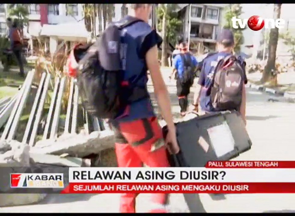 Sejumlah Relawan Asing Mengaku Diusir