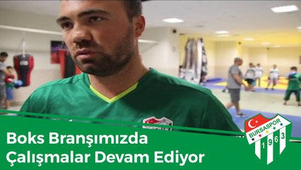 Boks Branşımızda Çalışmalar Devam Ediyor