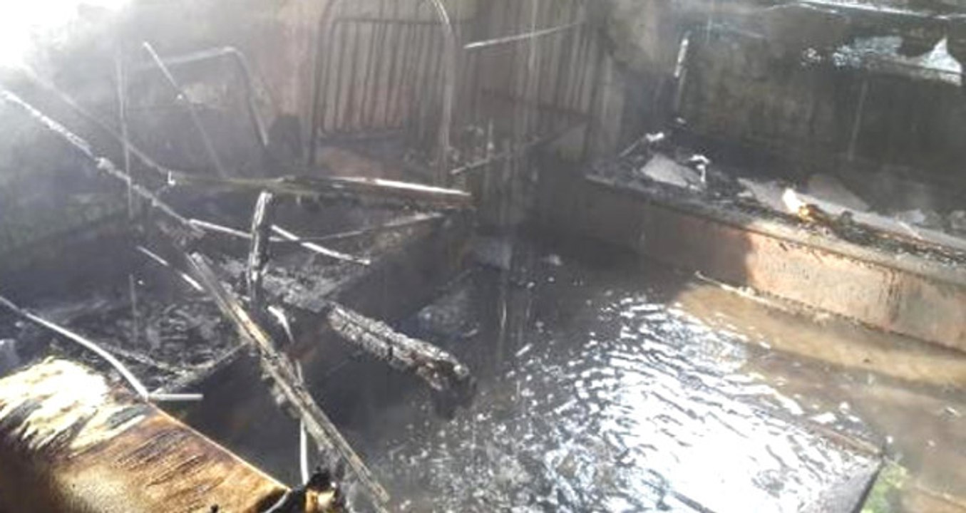 Tüplü Televizyon Patladı, Engelli Genç Alevlerin Arasında Kaldı