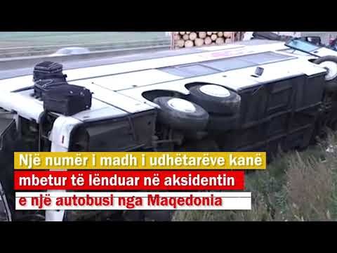 Disa shtetas të Maqedonisë lëndohen në një aksident trafiku në Austri