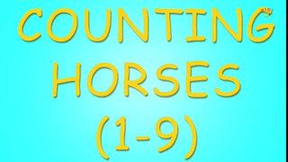 Tv cartoons movies 2019 Counting Horses   Learn to count numbers from 1 to 9