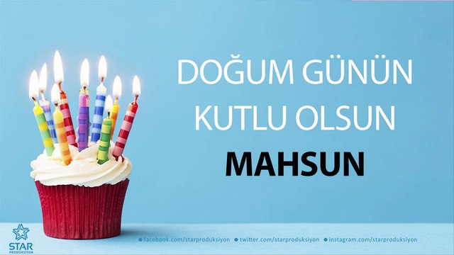 İyi ki Doğdun MAHSUN - İsme Özel Doğum Günü Şarkısı