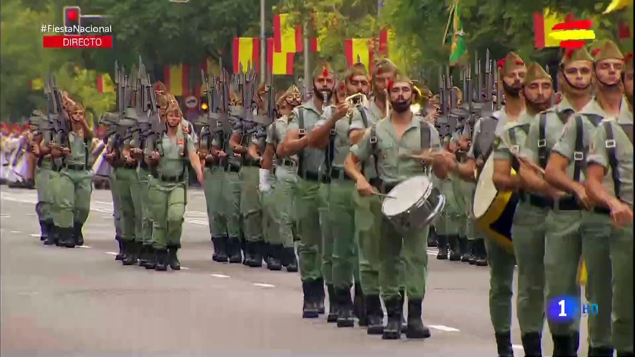 La Legión en la Fiesta Nacional España 2018 TVE HD