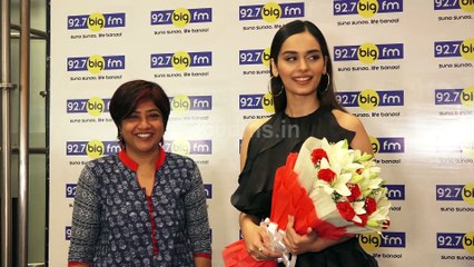 Miss World 2017 Manushi Chhillar Visit 92.7 Big FM Studio