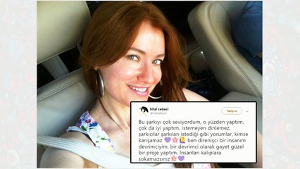 Hilal Cebeci'nin Çav Bella klibi olay oldu!
