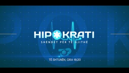 Hipokrati - mbipesha dhe obeziteti, të shtunën, ora 18:20, në Top Channel