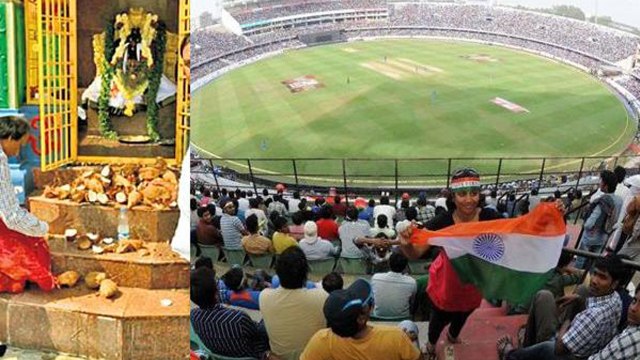 India VS West Indies 2nd Test:Team India's Fortunes Changed by temple at Hyderabad Stadium|वनइंडिया