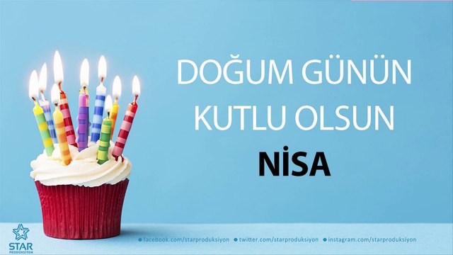 İyi ki Doğdun NİSA - İsme Özel Doğum Günü Şarkısı