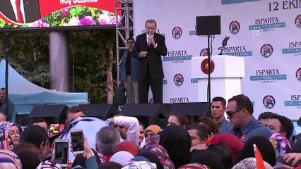Cumhurbaşkanı Erdoğan: 'Tasarruf politikalarımızdan ve bütçe disiplinimizden taviz vermeyeceğiz' - ISPARTA