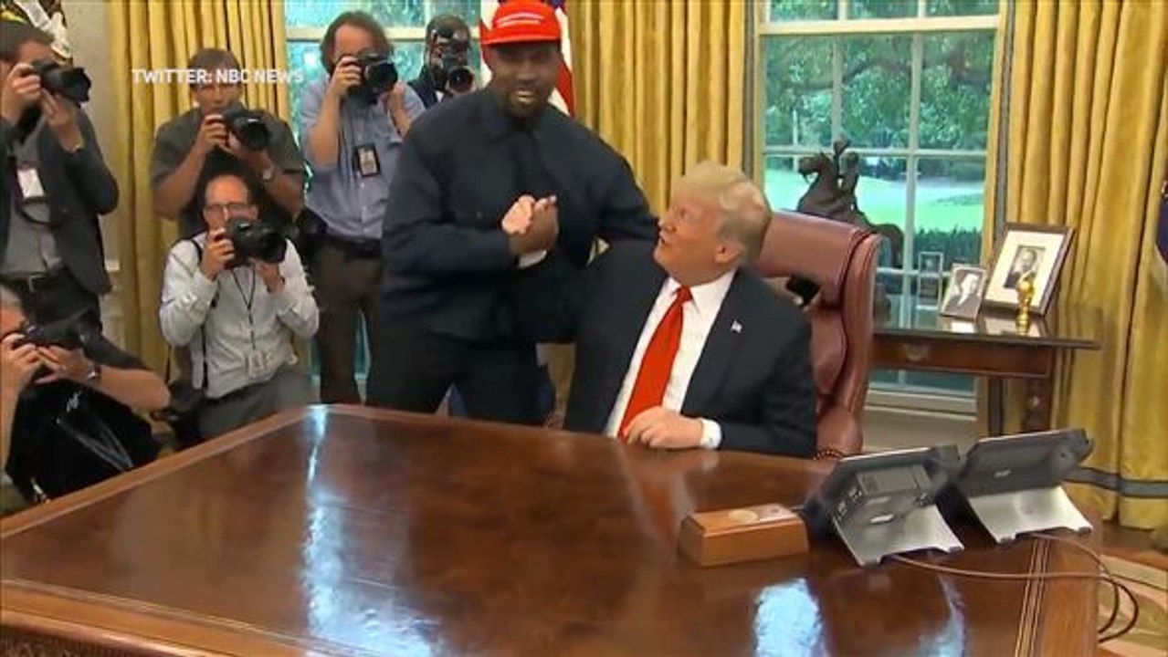 Kanye West: Trump-Besuch sorgt für Empörung